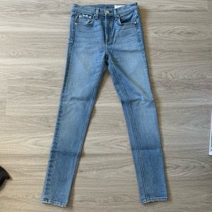 RAG & BONE HIGH RISE SKINNY JEAN